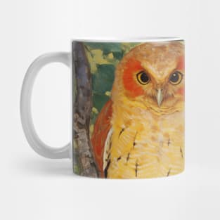 Cute Owls in Nature Vintage Mug